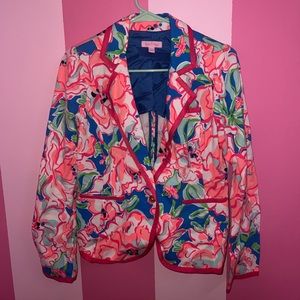 Lilly Pulitzer Floral Blazer size M